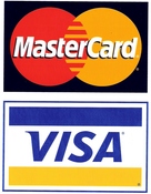 Mastercard Visa logos