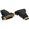 InLine HDMI-DVI adapter,  HDMI Male naar DVI 24+1 Female, vergulde contacten