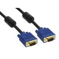 InLine S-VGA kabel,  Premium, zwart, 15HD M/M, 25m