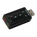 InLine USB audio adapter,  virtueel 7.1 Surround Sound