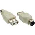 InLine USB adapter,  USB A Female naar PS/2 Male