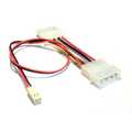 InLine Moederbord adapterkabel,  2-pins Molex socket naar dubbele Y-connector, lengte 30cm