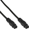 InLine FireWire 1394b kabel,  9-pins M/M, 5m