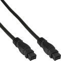 InLine FireWire 1394b kabel,  9-pins M/M, 3m