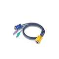 KVM cable set, ATEN PS/2, 2L-5203P, length 3m