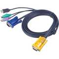 PS/2-USB KVM Cable, Aten USB-PS/2, 2L-5303UP, 3m