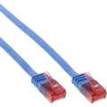 InLine Platte patchkabel,  UTP, Cat. 6, blauw, 5m