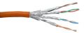 InLine Patchkabel Cat.6,  S-STP/PIMF, AWG27, PVC, 100m, oranje