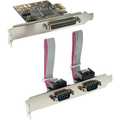 InLine Interface Card 1 Port 25 Pin Parallel + 2 Ports 9 Pin Serial PCIe