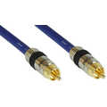 InLine Tulp audiokabel,  Premium, vergulde contacten, 1x Tulp M/M, 7m