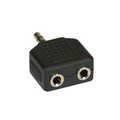 InLine Audio adapter,  3.5mm M naar 2x 3.5mm V, stereo