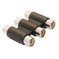 InLine Audio/Video Adapter,  3x Tulp contraplug naar 3x Tulp contraplug