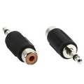 InLine Audio adapter,  3.5mm jack stekker naar 1x Tulp contraplug, Mono