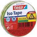 Tesa Isolatietape, 10m x 15mm, groen/geel