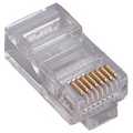 RJ45 connector Cat.5e UTP met 50mu goldplating voor patchkabel 100 st