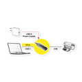 VALUE USB 2.0 Verleng kabel met actieve Repeater, A - C, zwart, 15 m