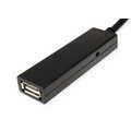 VALUE USB 2.0 Verleng kabel met actieve Repeater, A - C, zwart, 15 m