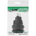 InLine Travel adapter USA US male to type F female