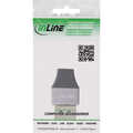 InLine DisplayPort 1.4 adapter, DP male / Mini DP female, 8K UHD