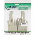 InLine VGA Y-adaptor cable, HD15M to 2x HD15F