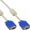 InLine S-VGA kabel, grijs, 15HD M/M, 1m