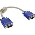 InLine S-VGA kabel, grijs, 15HD M/M, 0.3m