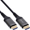 InLine® HDMI AOC cable, Ultra High Speed HDMI cable, 8K, aluminium, 20m