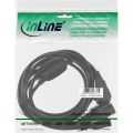 InLine Y-kabel 1x Schuko naar 3x C13, zwart, 5m