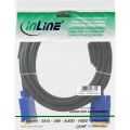 InLine S-VGA kabel,  Premium, zwart, 15HD M/M, 3m