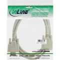 InLine VGA kabel, 15HD M/M, grijs, 10m