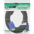 InLine S-VGA kabel,  Premium, zwart, 15HD M/M, 5m