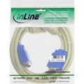 InLine S-VGA kabel, grijs, 15HD M/M, 10m