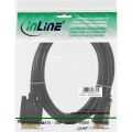 InLine DVI-D kabel,  Premium, 24+1 M/M, Dual Link, verguld, 2m