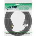 InLine DVI-D kabel,  Premium, 24+1 M/V, Dual Link, verguld, 2m