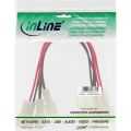 InLine Inline - 12V ventilator spanningsadapter kabel --> 5V x 3 ventilators