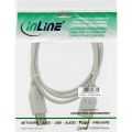 InLine USB 2.0 kabel,  beige, AM/AM, 2m