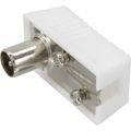 Antenna coaxial IEC male plug 90° angled, InLine