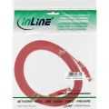 InLine Platte patchkabel,  UTP, Cat. 6, rood, 3m