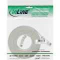 InLine Platte patchkabel,  UTP, Cat. 6, wit, 3m