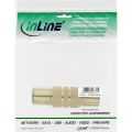 InLine Audio Adapter, Premium, 1x Cinch Female/Female, vergulde contacten,