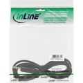 InLine  Klinke Kabel, 3,5mm Male/Male, Stereo, 3m