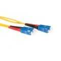 Duplex Glasvezel Patchkabel SC-SC 9/125 OS2, 50m 2mm