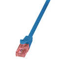 Patch Cable Cat.6 UTP blue 10 m LogiLink