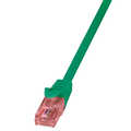 Patch Cable Cat.6 UTP green 1 m LogiLink