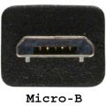 InLine Micro-USB 2.0 kabel, USB A naar Micro-B, zwart, 1.5m