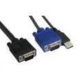 InLine KVM Switch,  2-fach, USB