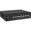 InLine Gigabit Network Injector Hub 8 Port (8x PoE+), 1GBit/s, 19