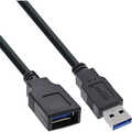 InLine USB 3.2 Gen.1 cable, USB-A male / female, 5m