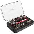 InLine mini ratchet set 18in1