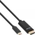 USB Display Cable, USB Type-C male to HDMI male (DP Alt Mode), 4K2K, black, 3m